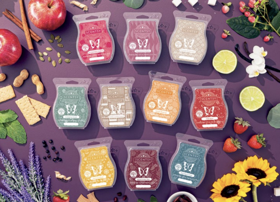 2021 Fall Winter Scentsy Wax Bars List - The Safest Candles